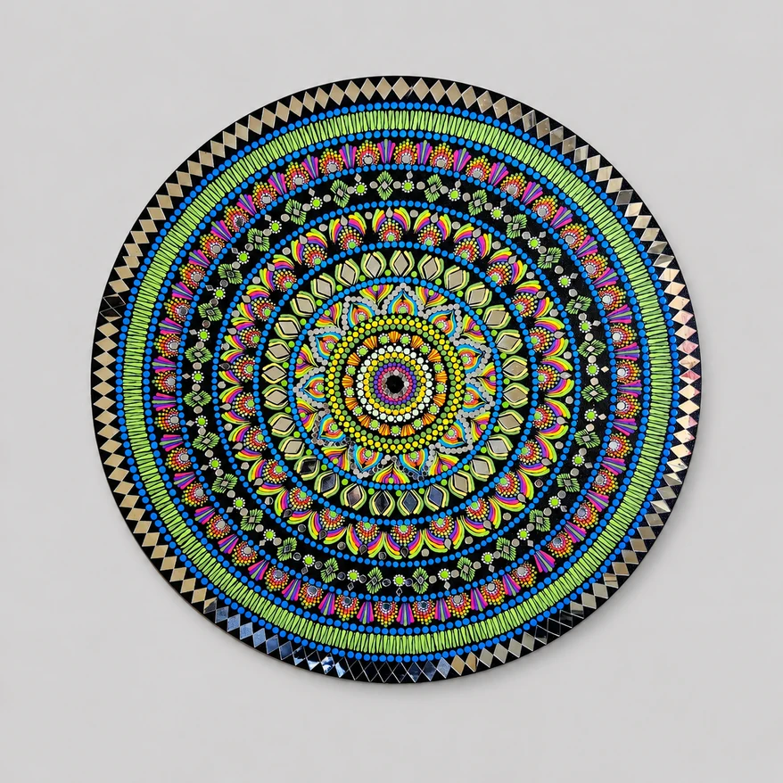 High-resolution sacred mandala artwork