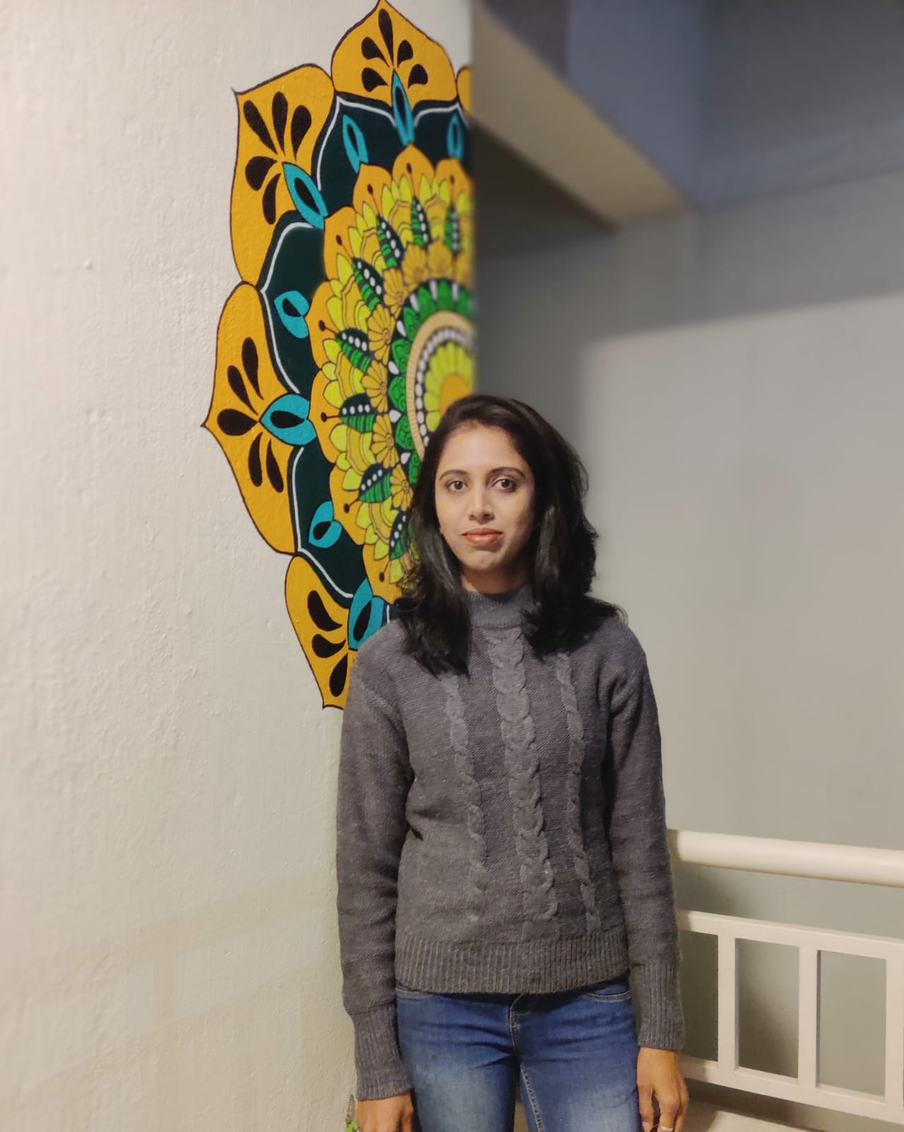 Rashmi, founder and mandala artist of Creative Streak